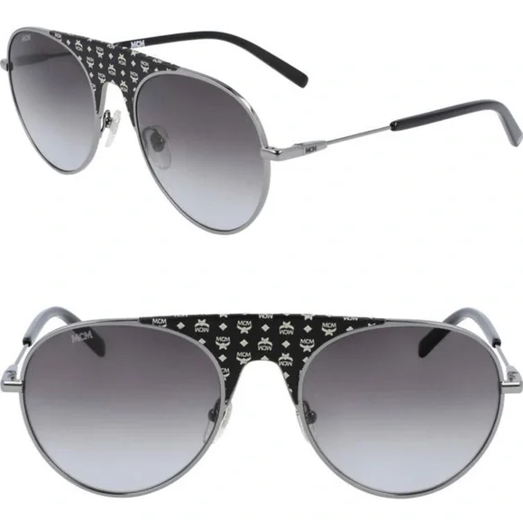 MCM | Accessories | Mcm 55mm Logo Plaque Aviator Sunglasses 